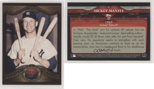 2009 Topps Target Legends of the Game Gold Mickey Mantle #LLG-17 HOF