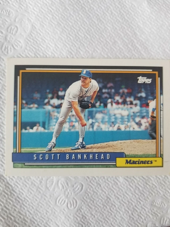 1992 Topps Scott Bankhead #155 - Image 1 of 2