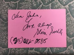 Gloria Sevilla - Madugong paghiganti - Gimingaw ako - Tirano - Autografiado 1985 - Imagen 1 de 2