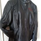 Harley Davidson Damen Lederjacke REISSVERSCHLUSS LINER RÜSTUNG 1 W