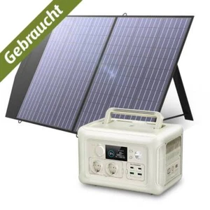 ALLPOWERS R600 Tragbare Powerstation 600W Generator 299Wh mit 100W Solarpanel - Bild 1 von 9