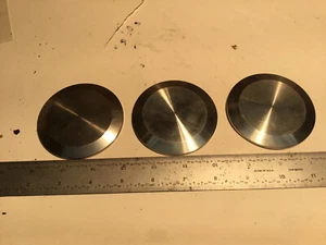 3 pc Stainless Steel Tri Clover Cap 2-1/2" Used (5) - Picture 1 of 3