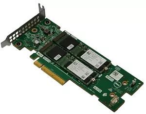 Dell M.2 Boss Card Storage Controller W/ 2x 120GB M.2 SATA SSD 0GKJ0P GKJ0P - Picture 1 of 2