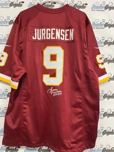 SONNY JURGENSEN HOF 83 SIGNED AUTOGRAPHED FOOTBALL NIKE JERSEY-BAS BECKETT COA - Picture 1 of 7