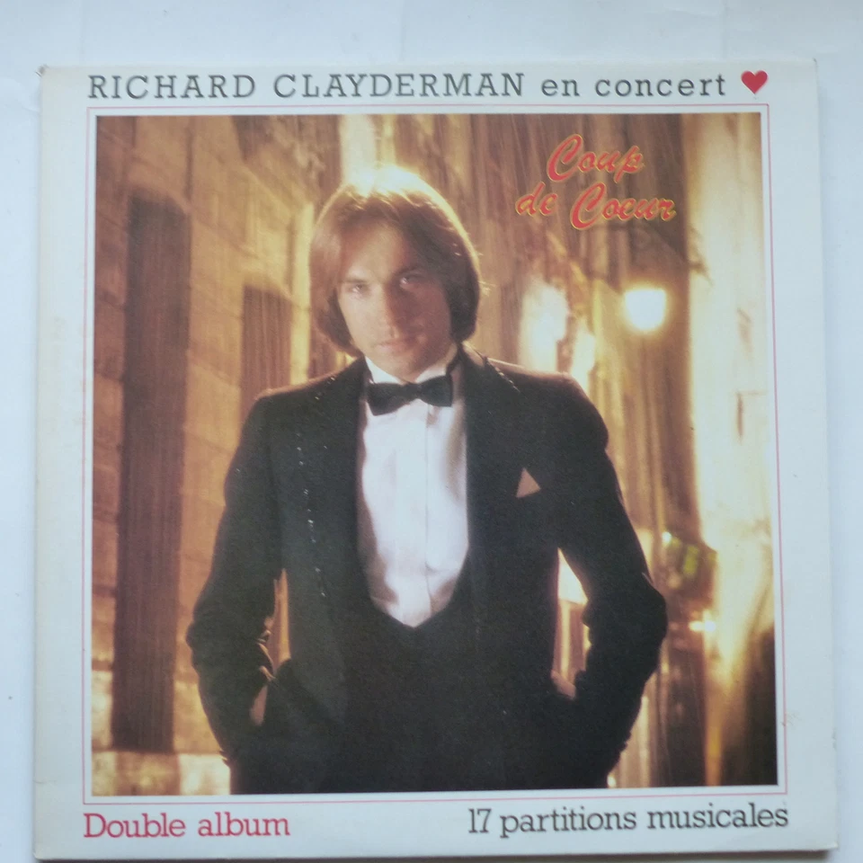 RICHARD CLAYDERMAN en concert Coup de coeur 2XLP DEL 5 7000054/055 - Photo 1/1