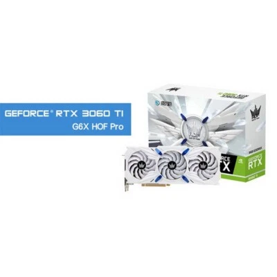Galaxy GeForce RTX 3060 Ti G6X HOF Pro O8G Graphics card -Fast shipping - Image 1 of 4