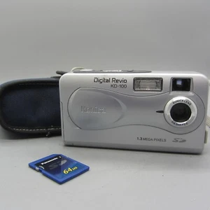 Konica KD-100 1.3MP Compact Digital Camera Silver Tested - Picture 1 of 7