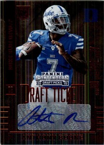 2015 Contenders Draft Picks College Draft Ticket Red Foil #267 Anthony Boone