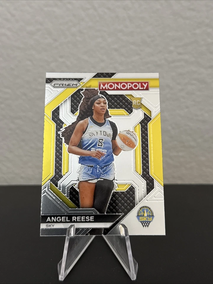 Angel Reese 2024 Panini Prizm Monopoly Rookie Card Sky #WNBA16 - Image 1 of 2