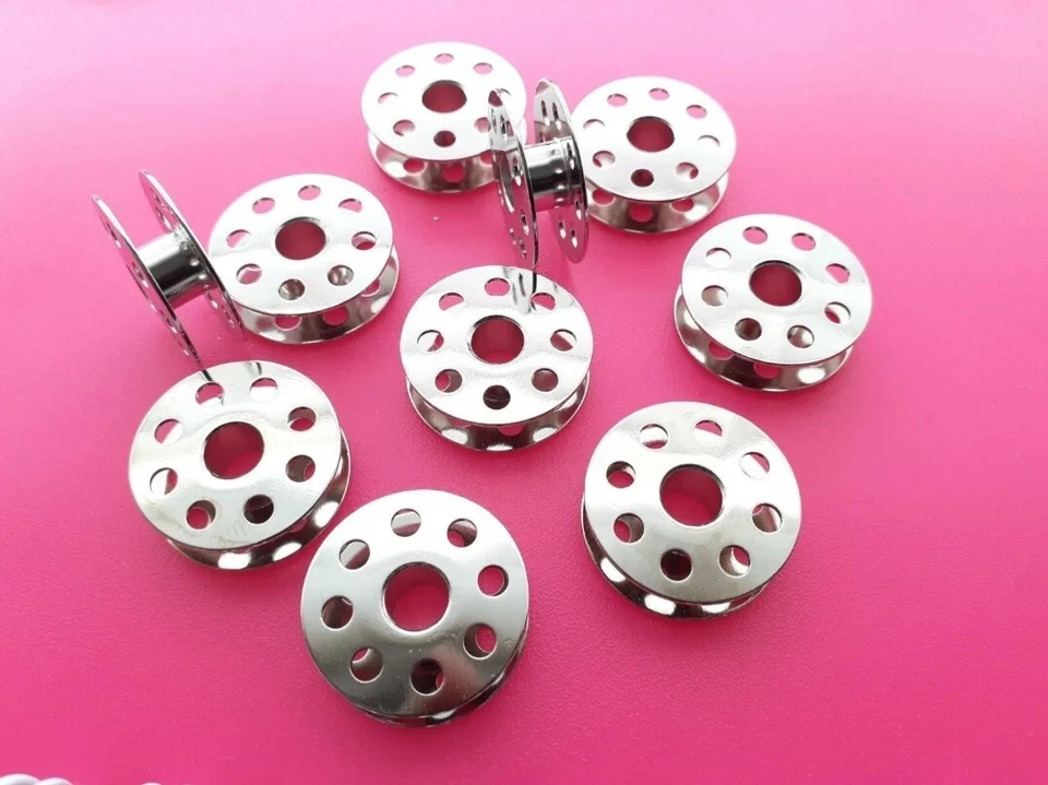 10 SINGER 221K/222K FEATHERWEIGHT SEWING MACHINE BOBBINS  - Image 1 of 1