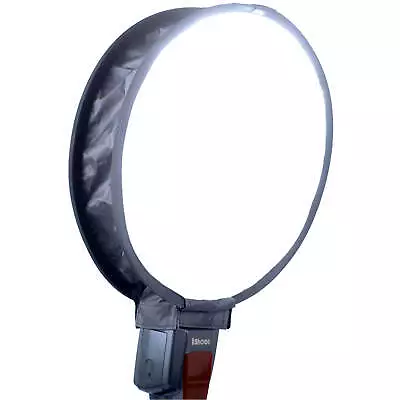 12" Easy-fold Round Mini Flash Softbox Diffuser Reflector for Nikon Sigma Pentax - Изображение 1 из 4