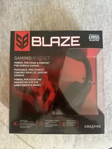 Creative Sound Blaster Blaze Gaming Headset with Detachable Noise-Cancelling Mic - Picture 1 of 2