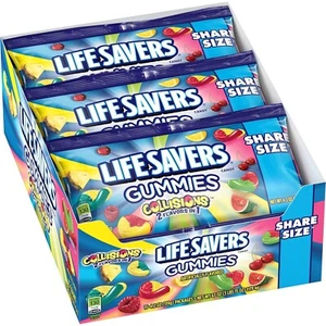 Caramelle collisioni Life Savers dimensioni condivise gomme 4,2 oz 15 ct sacchetti - Foto 1 di 1
