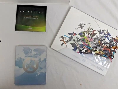 Overwatch Collectors Art Book, Postcards,Metal Box and Soundtrack - Image 1 of 2