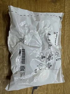 Ikea LÄTTHET Möbelfuss Drehfuss 203.311.98 Höhenverstellbar Füsse weiss 4 St. - Bild 1 von 2