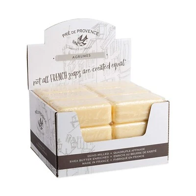 Estuche Pre de Provence AGRUMES CITRUS de 18x 150 gramos Jabón Francés Baño Barras de Ducha Foto 1 de 3