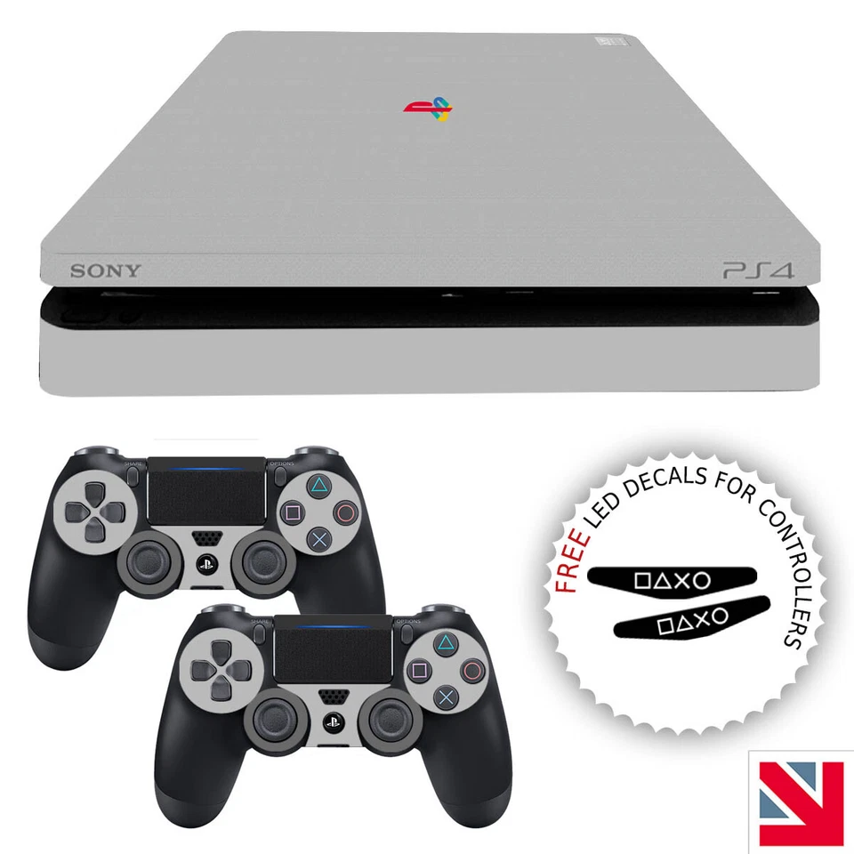 Adesivo vinile decalcomania stile 20° anniversario PS4 SLIM - Immagine 1 di 1