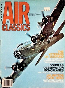 1977 Air Classics Vol.13 No.1 Veterans of Duxford Unlimiteds Over Reno Douglas - Bild 1 von 5