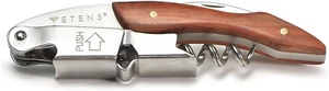 Corkscrew Wine Opener with Foil Cutter, Bartender Wine Key for Servers Professio - Picture 1 of 7