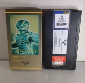 BioHazard VHS B Movie Horror Sci-fi VEC Video Cult Classic - Picture 1 of 4