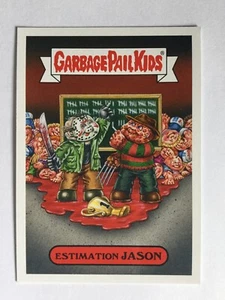 Garbage Pail Kids Sticker Revenge Of Oh The Horror-Ible 5b Estimation Jason - Picture 1 of 2