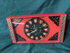 Vintage Ussr Shelf Clock Molnia (?129)