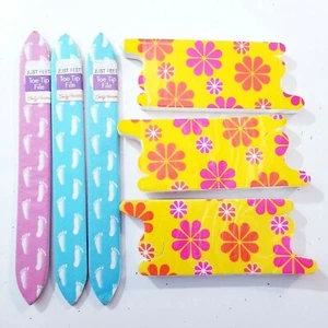 Lote de 6 espaciadores de dedos de las uñas de las puntas de los pies Sally Hansen - Imagen 1 de 10