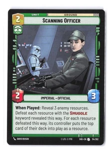 Scanning Officer #114/262 Shadows of the Galaxy NM - Picture 1 of 2