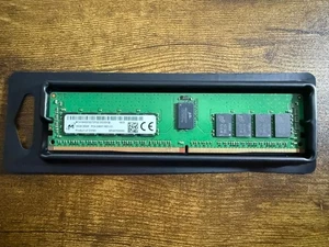 🔥🔥🔥 MTA18ASF2G72PDZ-2G3D1 Micron 16GB 2RX8 PC4 2400T ECC RDIMM Server Memory - Picture 1 of 1