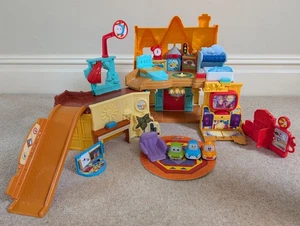 Cory Carson House 3 Cars Complete Working Great Condition Vtech Stay & Play Home - Picture 1 of 12