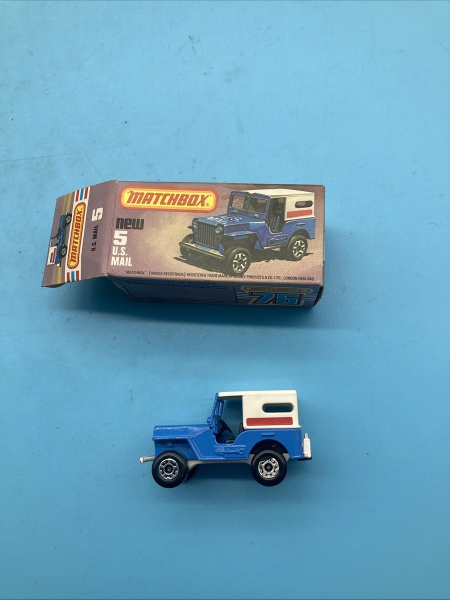 マッチボックス　 U.S. Mail Jeep  ミニカー Original 