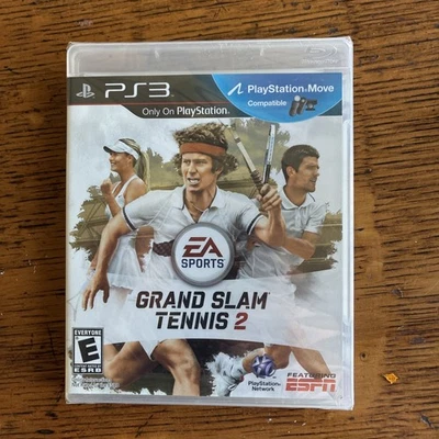Juego Grand Slam Tennis 2 Sony Playstation 3 NUEVO PS3 SELLADO DE FÁBRICA 2012 Foto 1 de 3