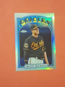 2013 Topps Chrome 1972 Topps Insert #72C-MM Manny Machado RC Refractor - Bild 1 von 2