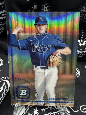 Cooper Kinney - #156/199 - REFRACTOR - 2022 Bowman Heritage - BHPC-80 - Image 1 of 2