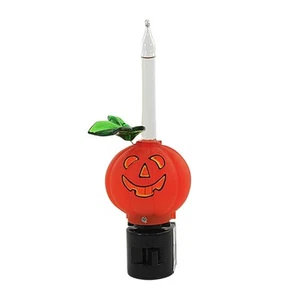 Halloween Jack O Lantern Nightlight Bubble Pumpkin Electric Plug-In 165326 - Picture 1 of 3