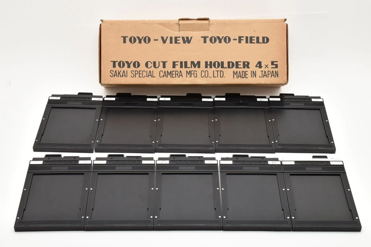 TOYO 4x5 Inch Camera Cut Film Holders for sale | eBay
