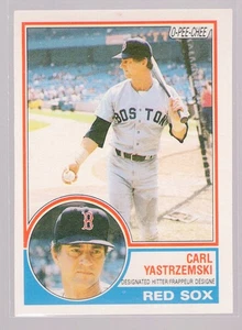 * 1983 O-Pee-Chee #4 - CARL YASTRZEMSKI - Picture 1 of 2