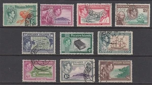JUEGO PITCAIRN IS 1940 KGVI PICTÓRICO DEFIN (x10) USADO (ID:235/D65833) - Imagen 1 de 1