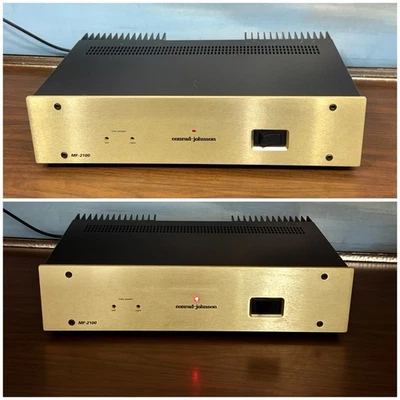 Amplificador de estado sólido Conrad Johnson Mf2100 - Estado de funcionamiento - ¡Probado! Foto 1 de 4