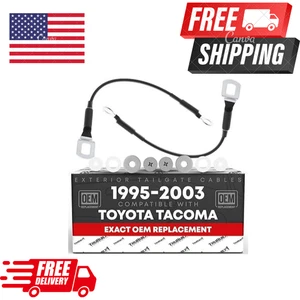 Tailgate Support Cables Set for 1995–2004 Pickup Truck - Foto 1 di 5