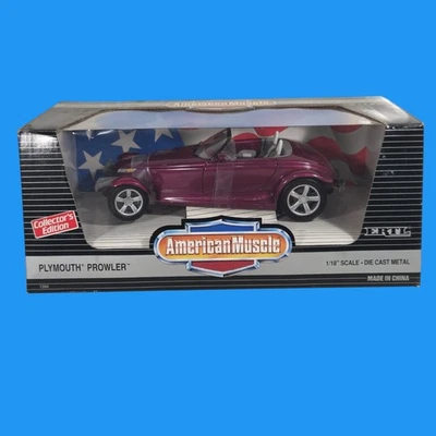 ERTL American Muscle Plymouth Prowler escala 1:18 diecast réplica desgaste en caja 1995 Foto 1 de 4