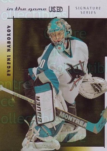 2003-04 ITG Used Signature Series Gold #88 Evgeni Nabokov - Image 1 of 1
