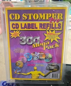 CD Stomper Pro CD Label Refills For CD Labeling Systems 300 Mega Pack - Picture 1 of 6