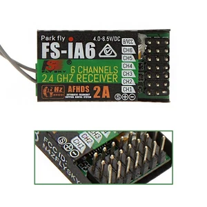 For RC Car Flysky Fs-Ia6 6-Channel 2.4GHz LCD Display Control Remote Receiver - Picture 1 of 12