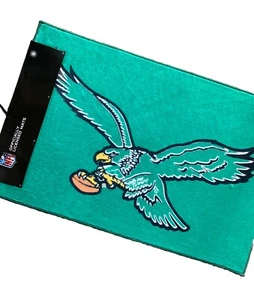 Philadelphia Eagles 19x30” Retro KELLY GREEN Accent Area Rug Starter Mat NFL NEW - Picture 1 of 15