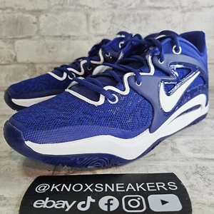 Nike KD 15 TB Game Royal White Basketball Sneakers DO9826-401 Men's Size 11 - Picture 1 of 6