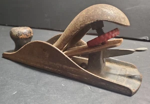 Vintage Stanley Handyman No. 120?  Block Plane Smooth Bottom Woodworking Tool - Picture 1 of 10