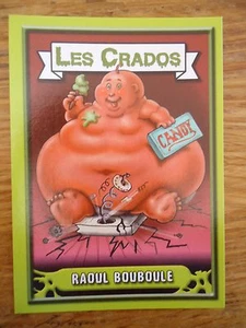 Image * Les CRADOS 3 N°85 * 2004 album card Sticker FRANCE Garbage Pail Kid  - Picture 1 of 1