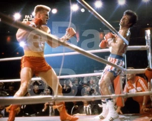 Rocky IV (1985) Dolph Lungdren, Sylvester Stallone 10x8 Photo - Picture 1 of 1