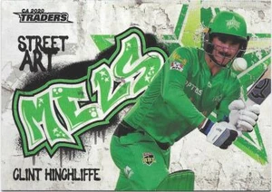 2020 / 21 CA Cricket Traders Street Art (SA12) Clint HINCHLIFFE Stars - Picture 1 of 1